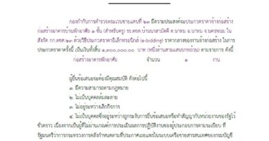 ร่างเอกสารประกวดราคาจ้างก่อสร้างอาคารบ้านพักอาศัย 1 (สำหรับครู) รร.ตชด.บ้านนาสามัคคี ด้วยวิธีประกวดราคาอิเล็กทรอนิกส์ (e-bidding)